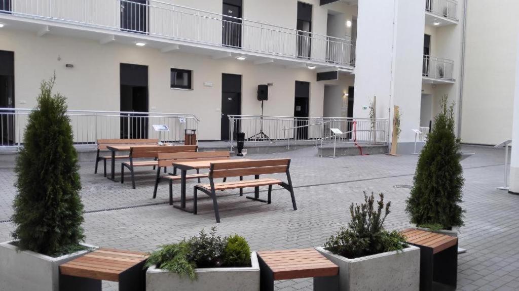 Апартаменти Apartmans In The Center With Privat Parking Брно Екстер'єр фото